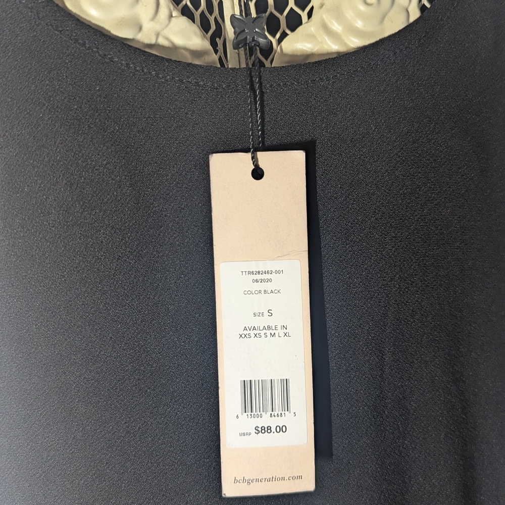 BCBGeneration Elegant Black Asymmetrical Dress - Picture 4 of 8
